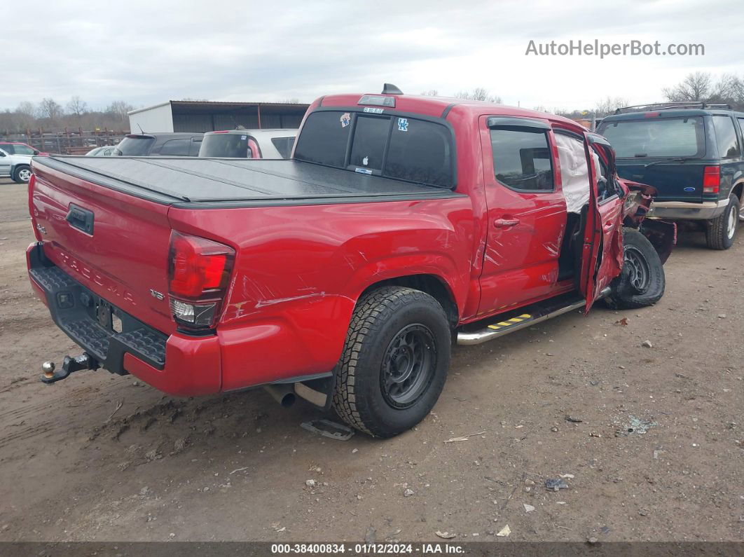 2020 Toyota Tacoma Sr V6 Красный vin: 3TMCZ5AN9LM351873