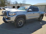 2020 Toyota Tacoma Double Cab Silver vin: 3TMCZ5AN9LM365787