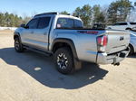 2020 Toyota Tacoma Double Cab Silver vin: 3TMCZ5AN9LM365787