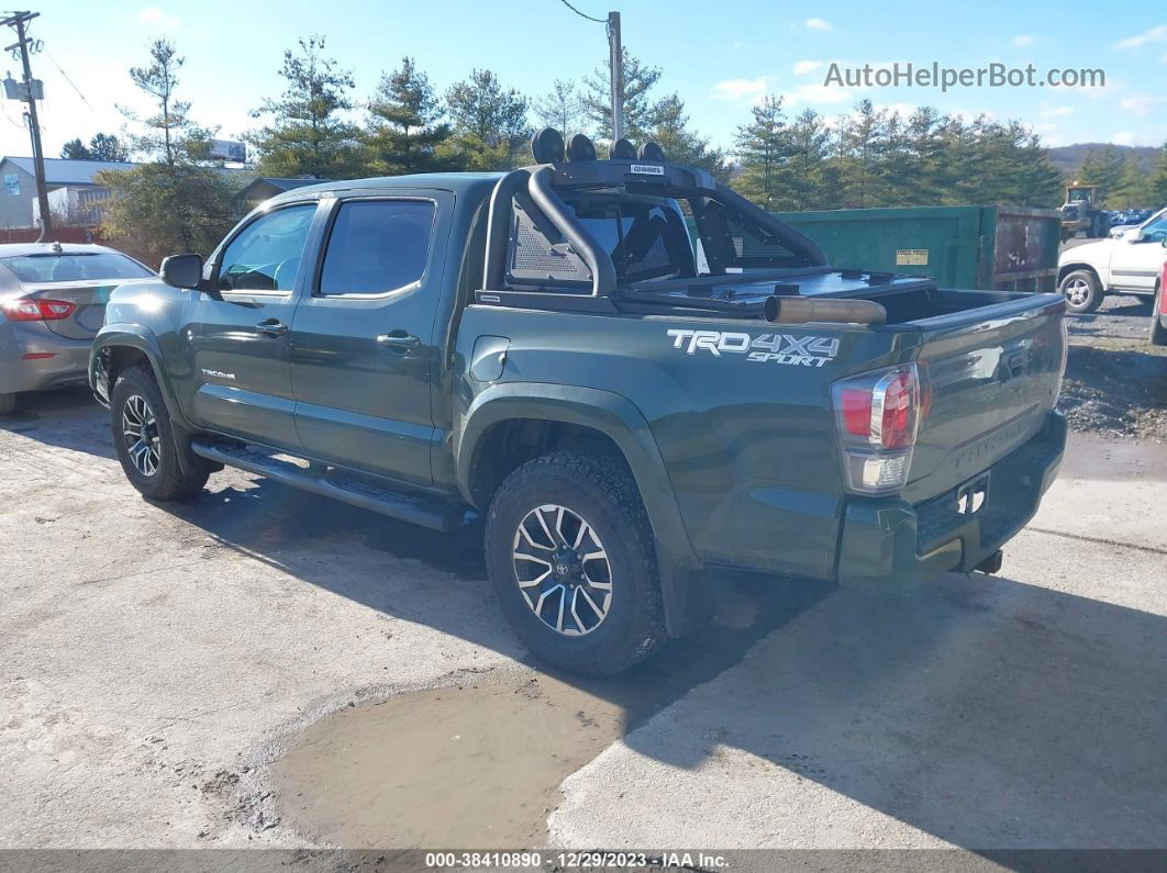 2021 Toyota Tacoma Trd Sport Зеленый vin: 3TMCZ5AN9MM387211