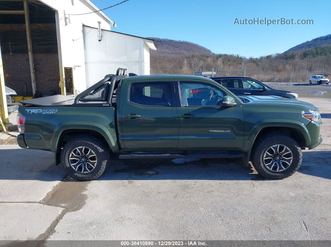 2021 Toyota Tacoma Trd Sport Зеленый vin: 3TMCZ5AN9MM387211