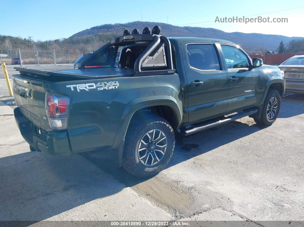 2021 Toyota Tacoma Trd Sport Green vin: 3TMCZ5AN9MM387211