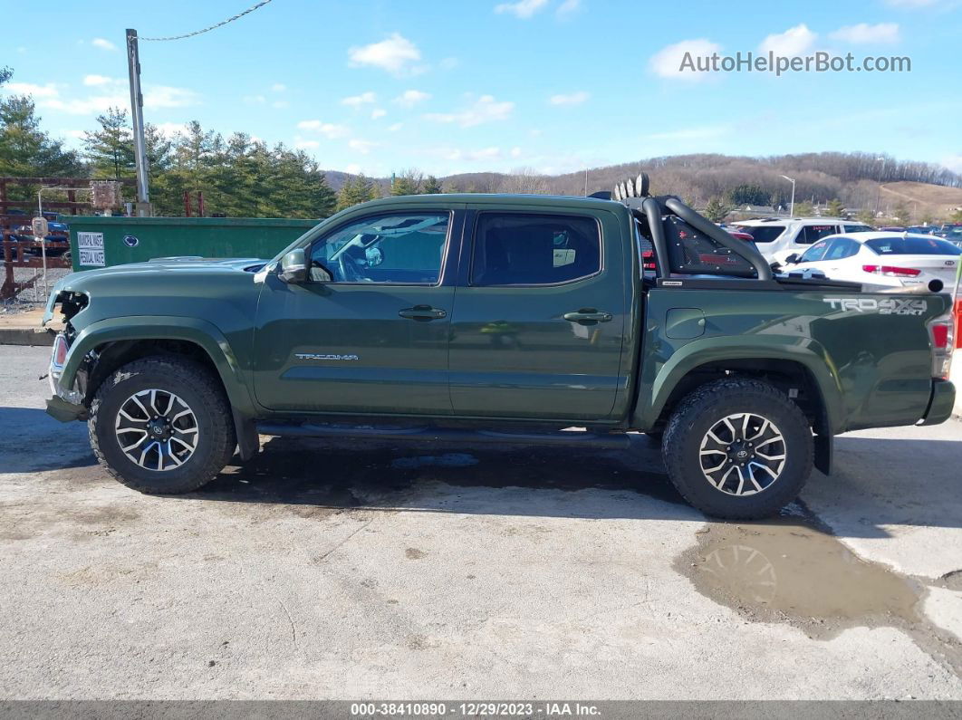 2021 Toyota Tacoma Trd Sport Зеленый vin: 3TMCZ5AN9MM387211