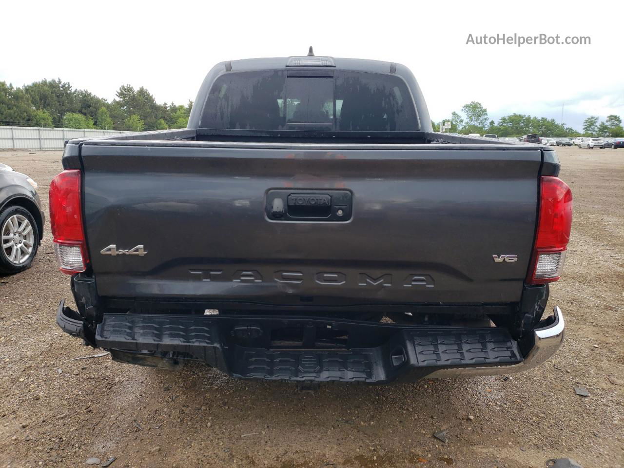 2021 Toyota Tacoma Double Cab Gray vin: 3TMCZ5AN9MM422412