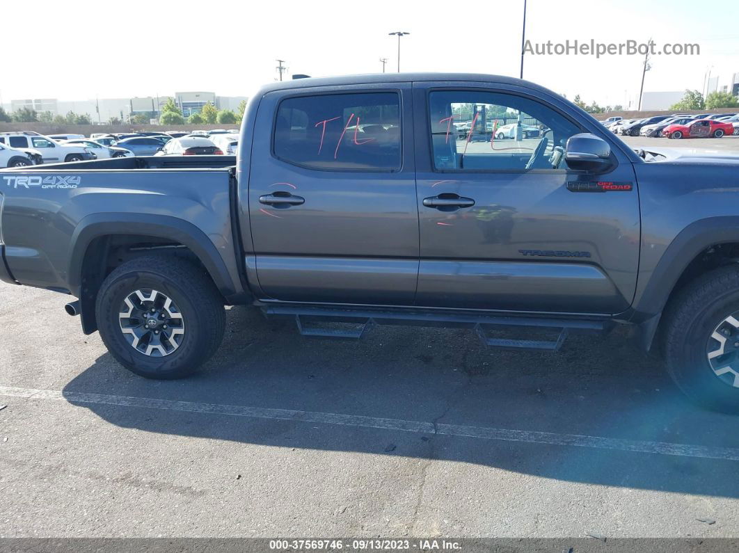 2021 Toyota Tacoma 4wd Sr/sr5/trd Sport Gray vin: 3TMCZ5AN9MM447438