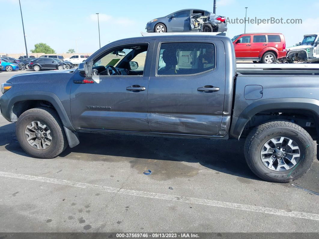 2021 Toyota Tacoma 4wd Sr/sr5/trd Sport Gray vin: 3TMCZ5AN9MM447438