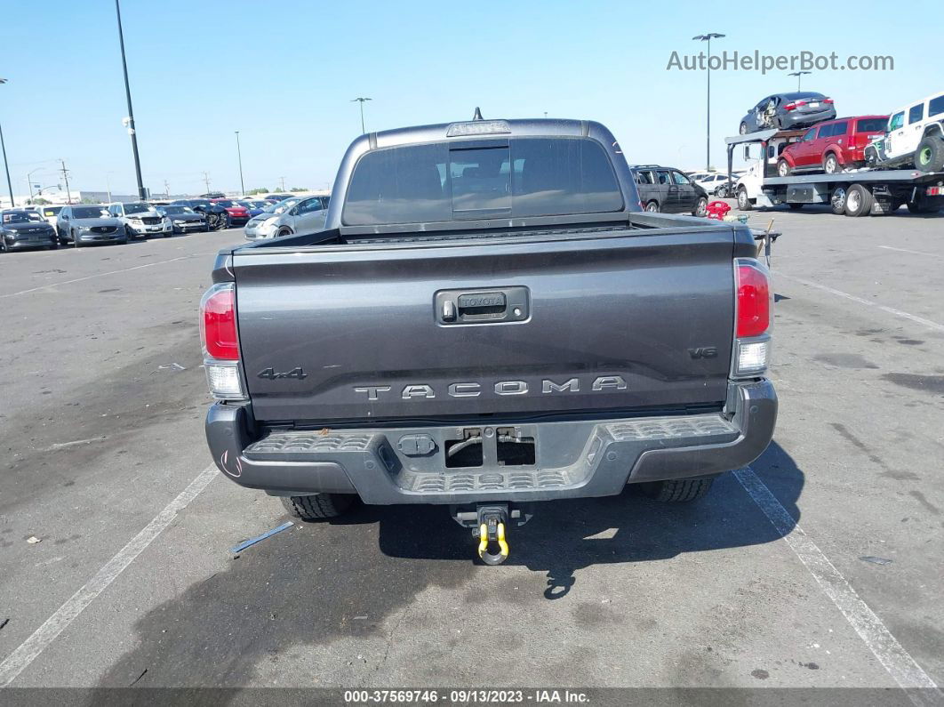 2021 Toyota Tacoma 4wd Sr/sr5/trd Sport Gray vin: 3TMCZ5AN9MM447438