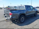 2021 Toyota Tacoma 4wd Sr/sr5/trd Sport Gray vin: 3TMCZ5AN9MM447438