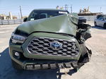 2022 Toyota Tacoma Double Cab Зеленый vin: 3TMCZ5AN9NM507316