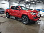 2017 Toyota Tacoma Double Cab Красный vin: 3TMCZ5ANXHM046079