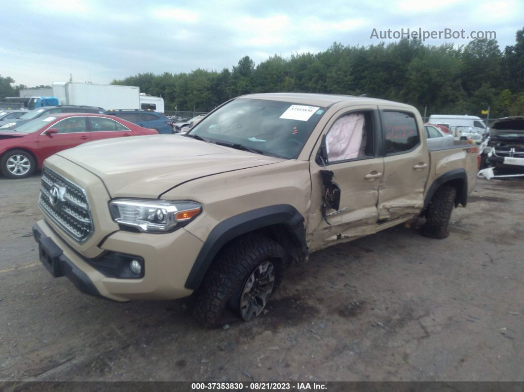 2017 Toyota Tacoma Sr5/trd Sport Tan vin: 3TMCZ5ANXHM065179