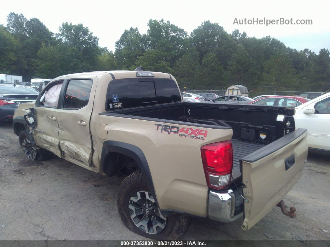 2017 Toyota Tacoma Sr5/trd Sport Tan vin: 3TMCZ5ANXHM065179