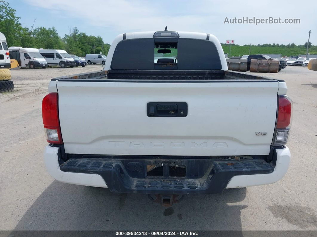 2017 Toyota Tacoma Trd Sport White vin: 3TMCZ5ANXHM077395