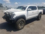 2017 Toyota Tacoma Double Cab Белый vin: 3TMCZ5ANXHM099333