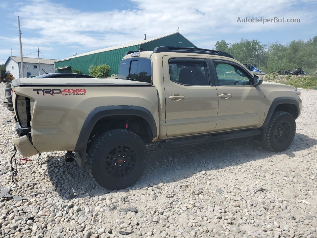 2017 Toyota Tacoma Double Cab Tan vin: 3TMCZ5ANXHM111948