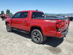 2019 Toyota Tacoma Double Cab Red vin: 3TMCZ5ANXKM199021