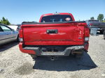 2019 Toyota Tacoma Double Cab Red vin: 3TMCZ5ANXKM199021