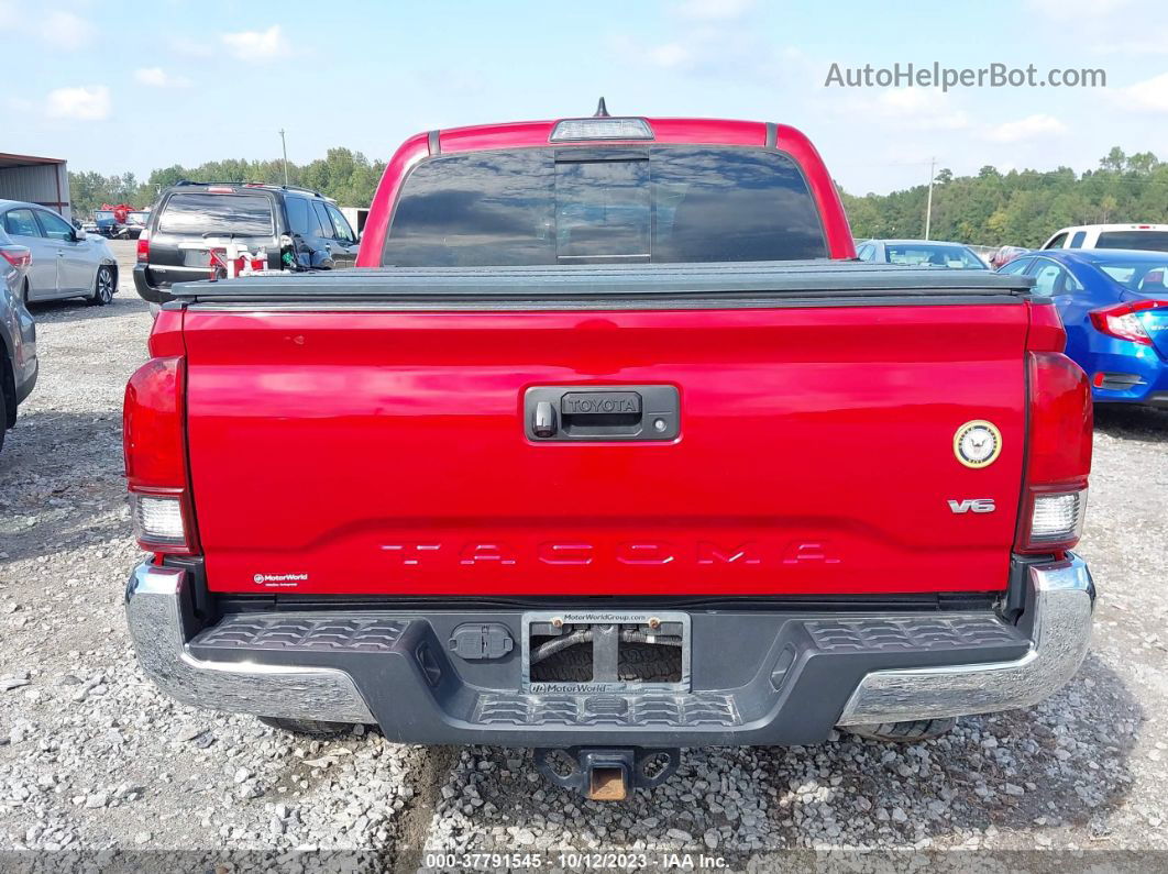 2019 Toyota Tacoma Trd Off Road Red vin: 3TMCZ5ANXKM270606