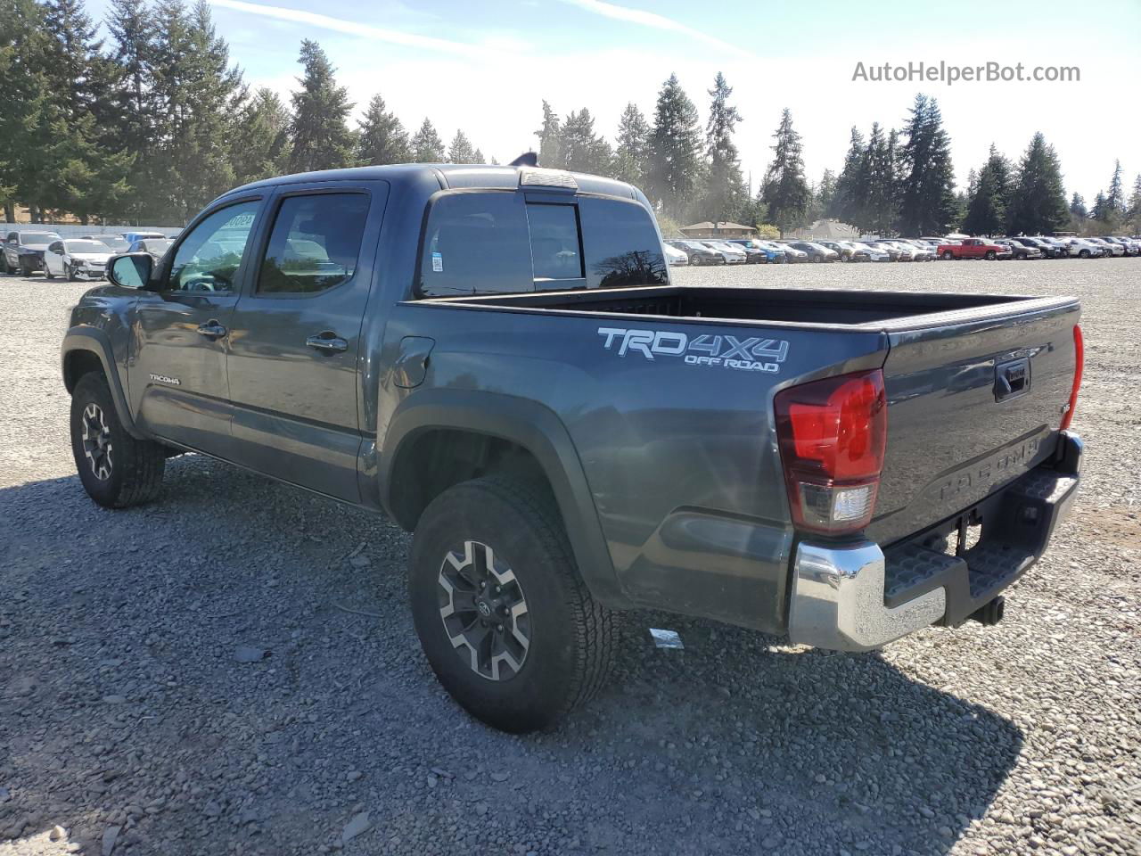 2019 Toyota Tacoma Double Cab Угольный vin: 3TMCZ5ANXKM283551