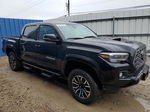 2020 Toyota Tacoma Double Cab Черный vin: 3TMCZ5ANXLM295118