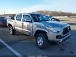 2020 Toyota Tacoma Sr V6 Silver vin: 3TMCZ5ANXLM330546