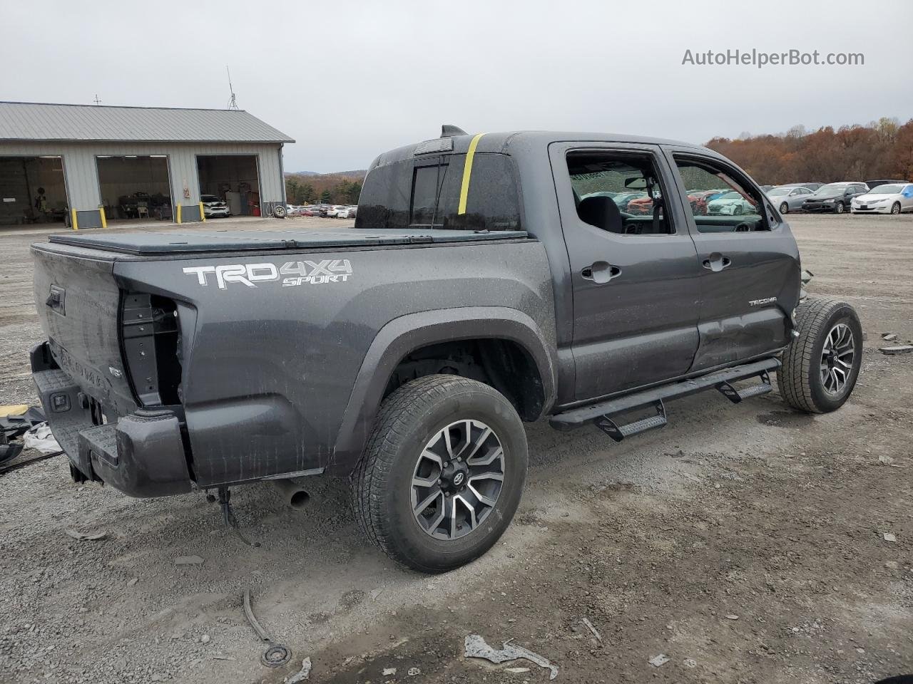 2020 Toyota Tacoma Double Cab Charcoal vin: 3TMCZ5ANXLM339831