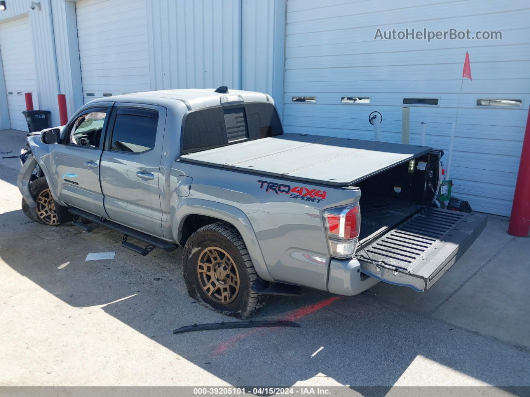 2020 Toyota Tacoma Trd Sport Серый vin: 3TMCZ5ANXLM367919