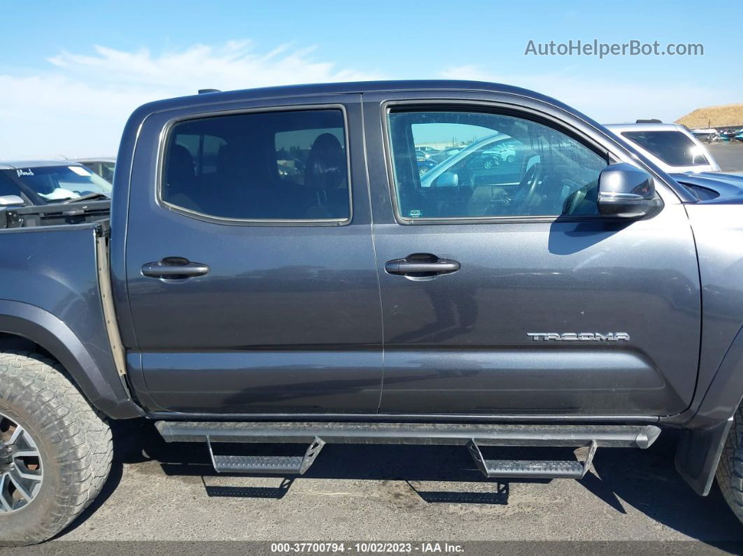 2021 Toyota Tacoma Trd Sport Gray vin: 3TMCZ5ANXMM370644