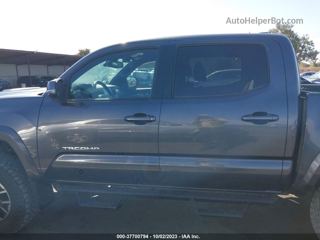 2021 Toyota Tacoma Trd Sport Gray vin: 3TMCZ5ANXMM370644