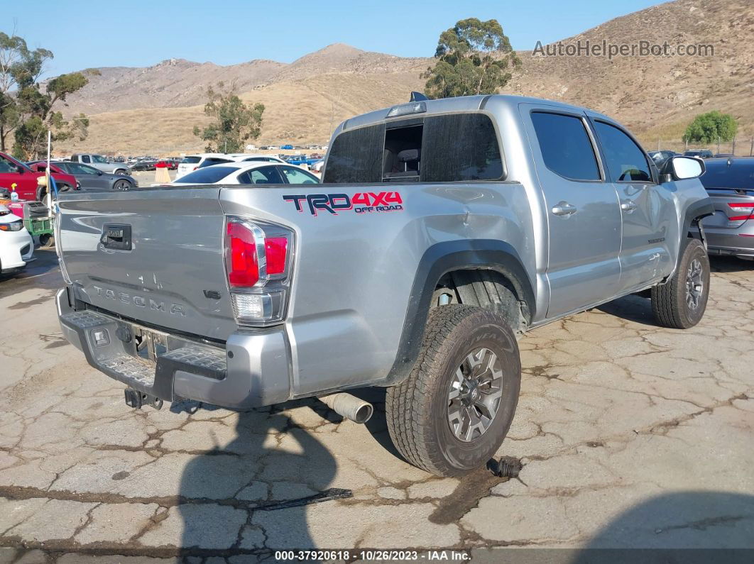 2021 Toyota Tacoma Trd Off-road Silver vin: 3TMCZ5ANXMM384642