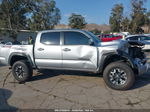 2021 Toyota Tacoma Trd Off-road Silver vin: 3TMCZ5ANXMM384642