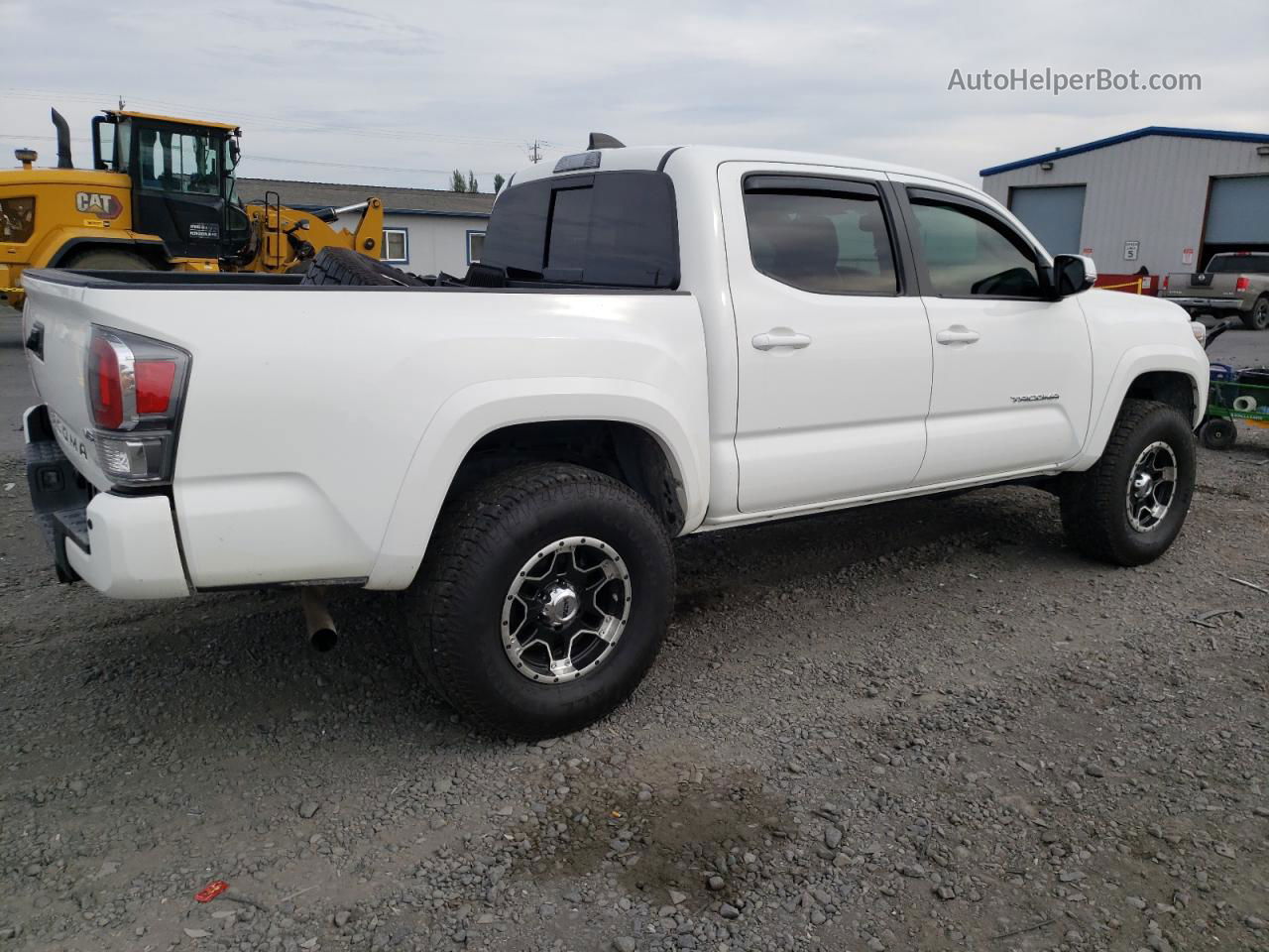 2021 Toyota Tacoma Double Cab Белый vin: 3TMCZ5ANXMM405215