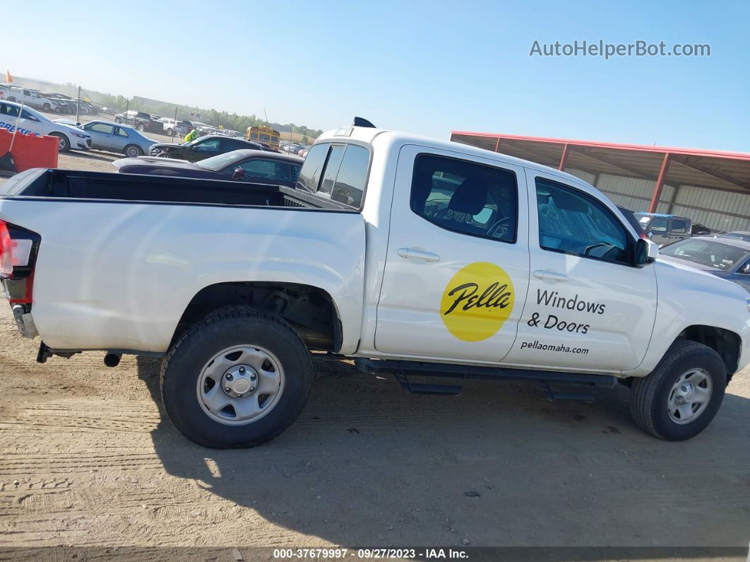 2021 Toyota Tacoma Sr V6 White vin: 3TMCZ5ANXMM412746