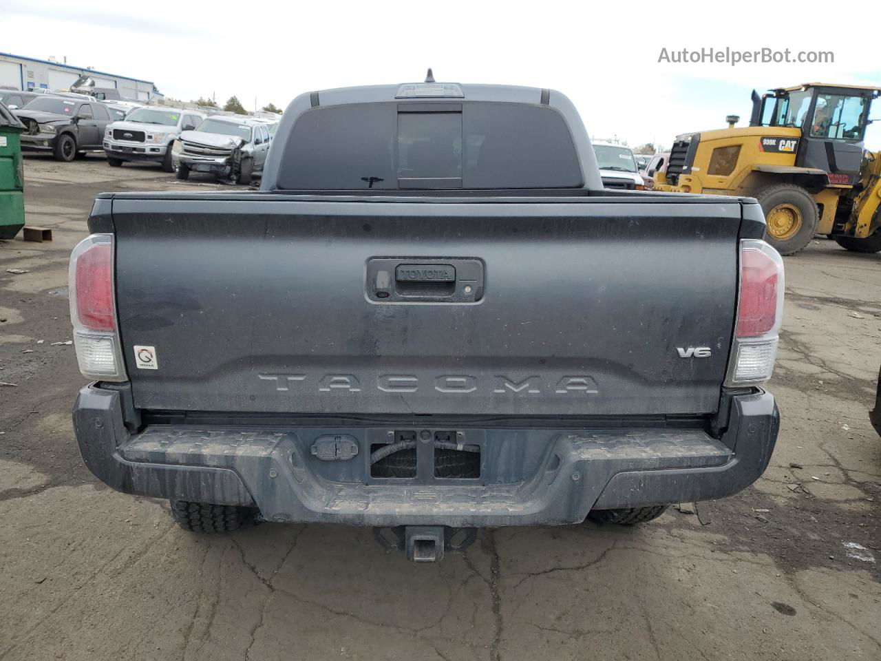 2021 Toyota Tacoma Double Cab Gray vin: 3TMCZ5ANXMM443611