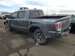 2021 Toyota Tacoma Double Cab Gray vin: 3TMCZ5ANXMM443611