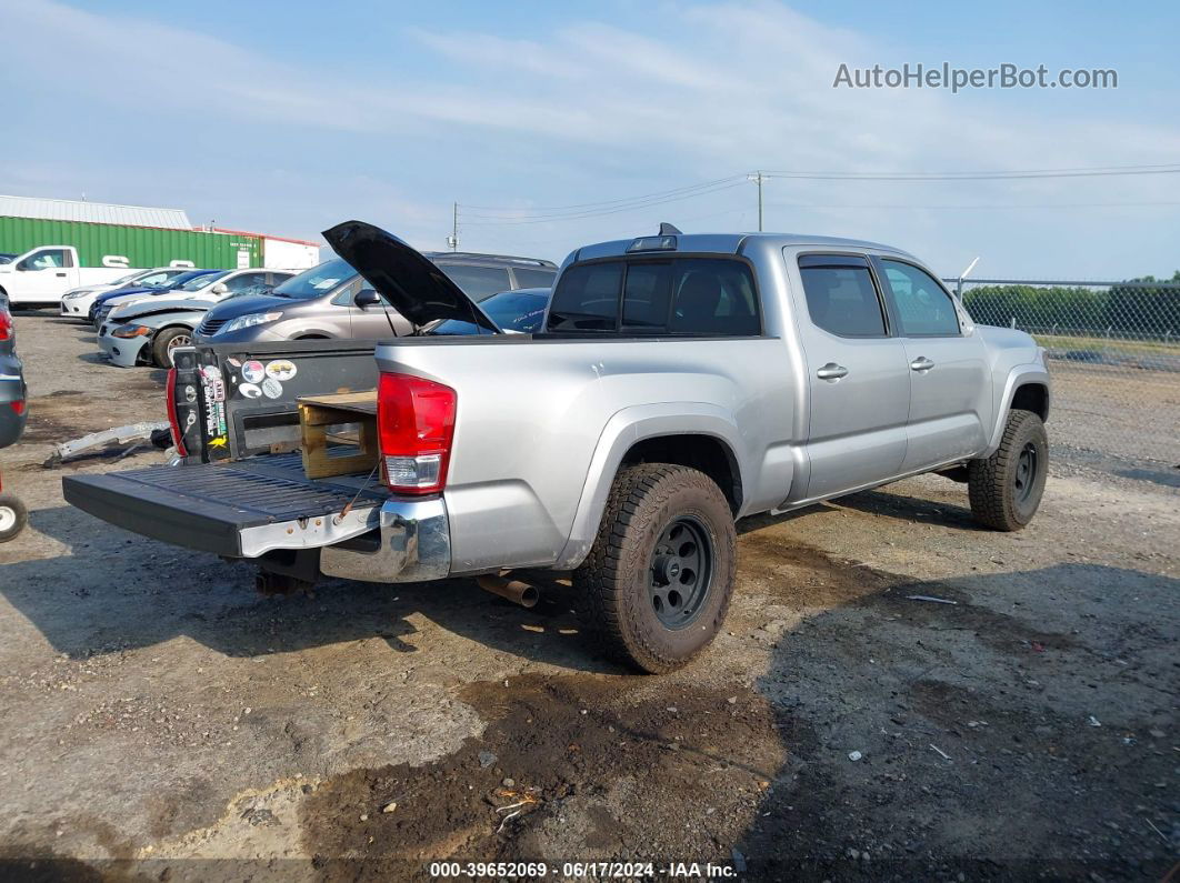 2017 Toyota Tacoma Sr5 V6 Silver vin: 3TMDZ5BN0HM021310