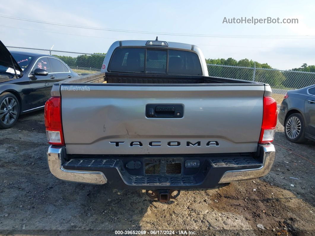 2017 Toyota Tacoma Sr5 V6 Silver vin: 3TMDZ5BN0HM021310