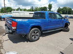 2017 Toyota Tacoma Double Cab Blue vin: 3TMDZ5BN0HM023154