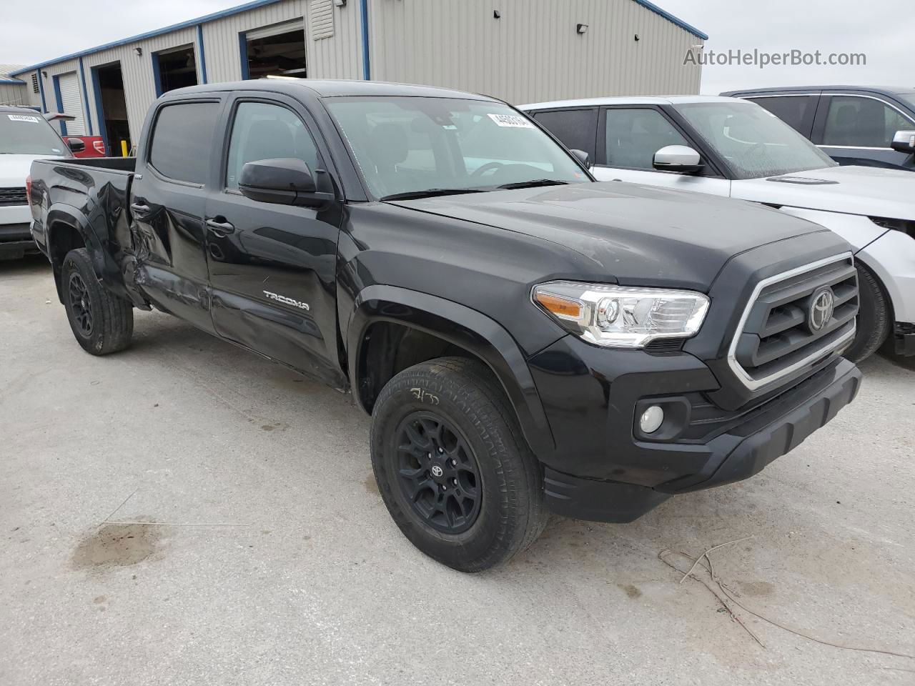 2021 Toyota Tacoma Double Cab Black vin: 3TMDZ5BN0MM102981