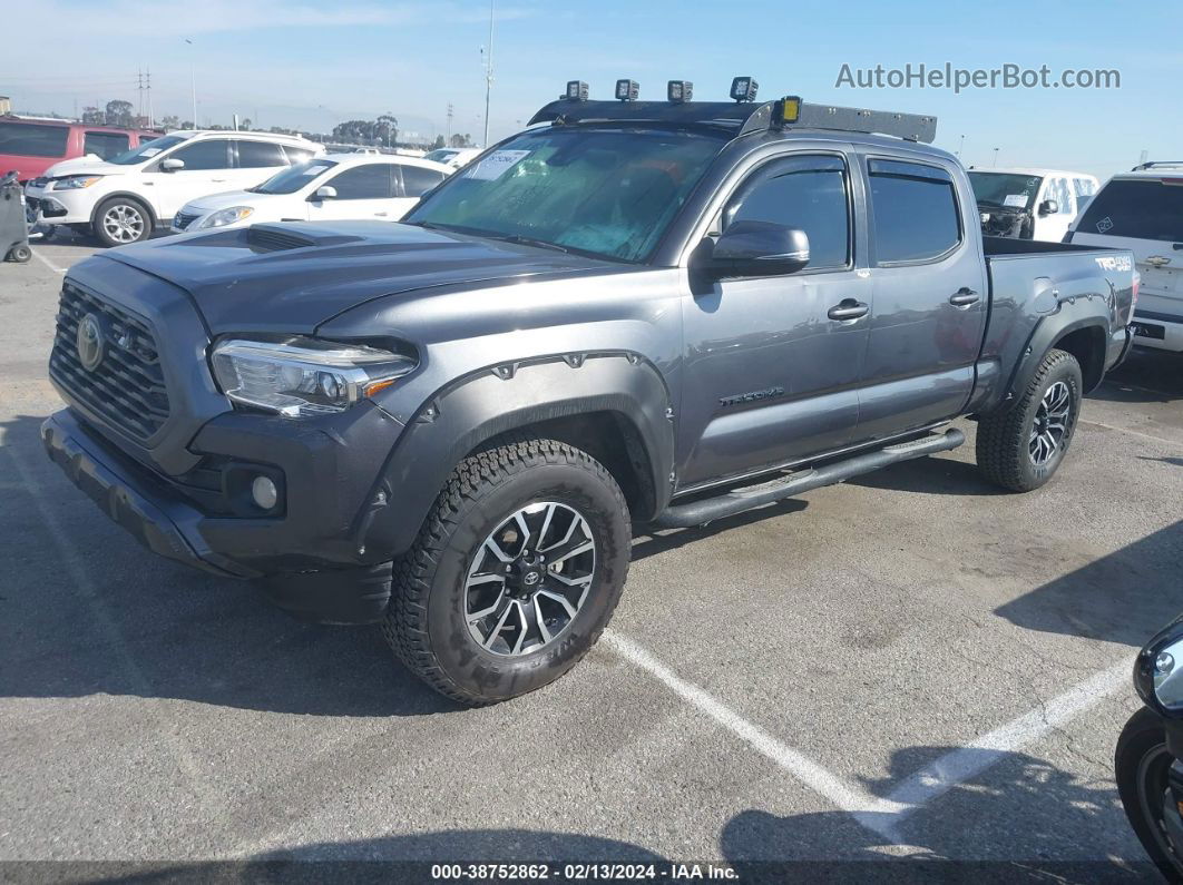 2021 Toyota Tacoma Trd Sport Серый vin: 3TMDZ5BN0MM106335