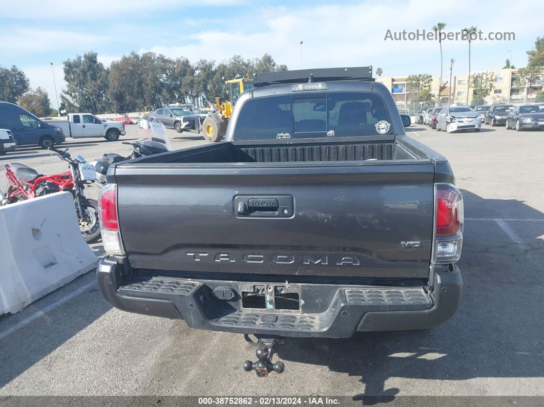 2021 Toyota Tacoma Trd Sport Серый vin: 3TMDZ5BN0MM106335