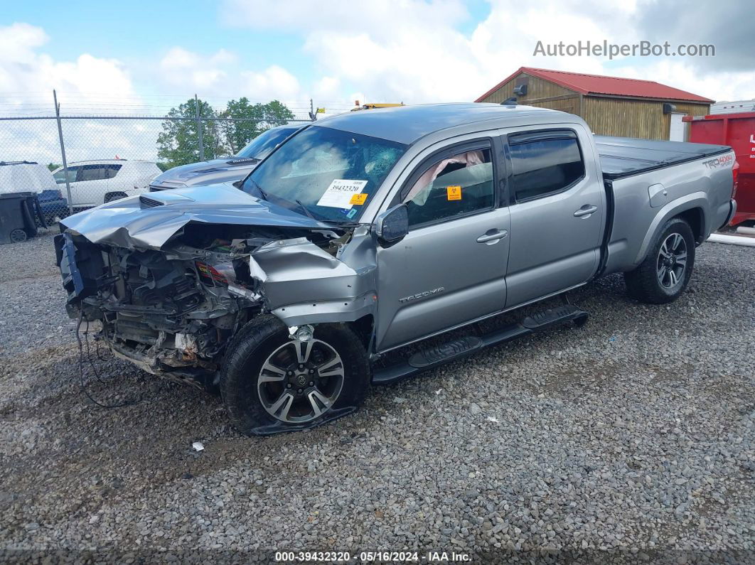 2017 Toyota Tacoma Trd Sport Silver vin: 3TMDZ5BN1HM013720