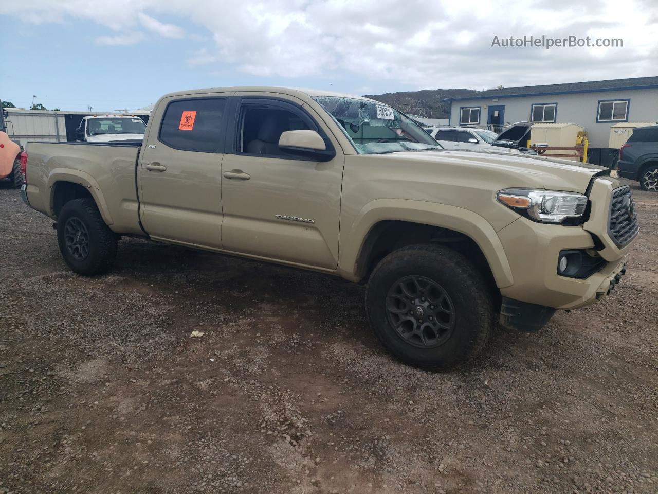 2017 Toyota Tacoma Double Cab Tan vin: 3TMDZ5BN1HM024698