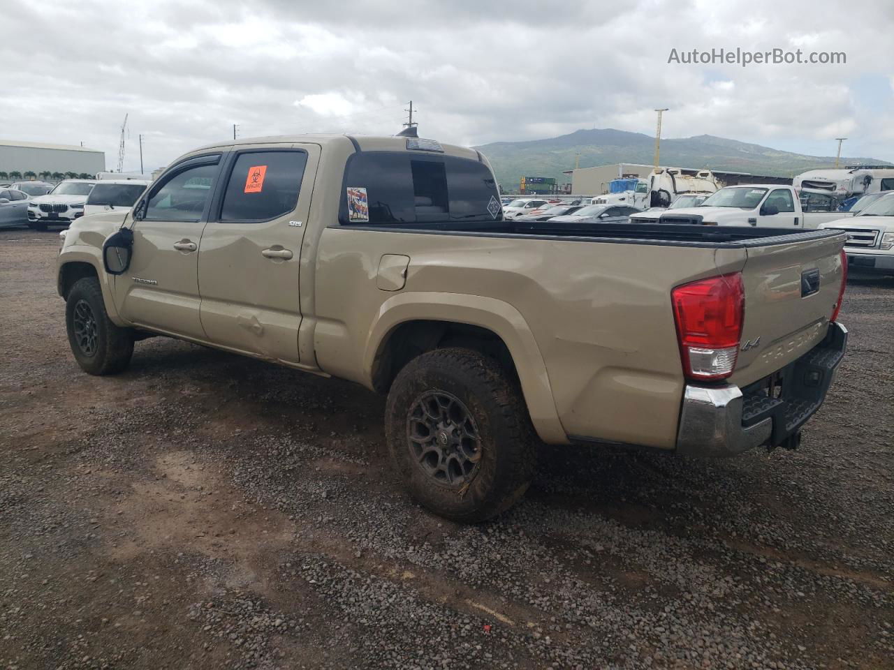 2017 Toyota Tacoma Double Cab Tan vin: 3TMDZ5BN1HM024698