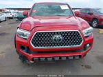 2019 Toyota Tacoma 4wd Sr5/trd Sport Red vin: 3TMDZ5BN1KM057157