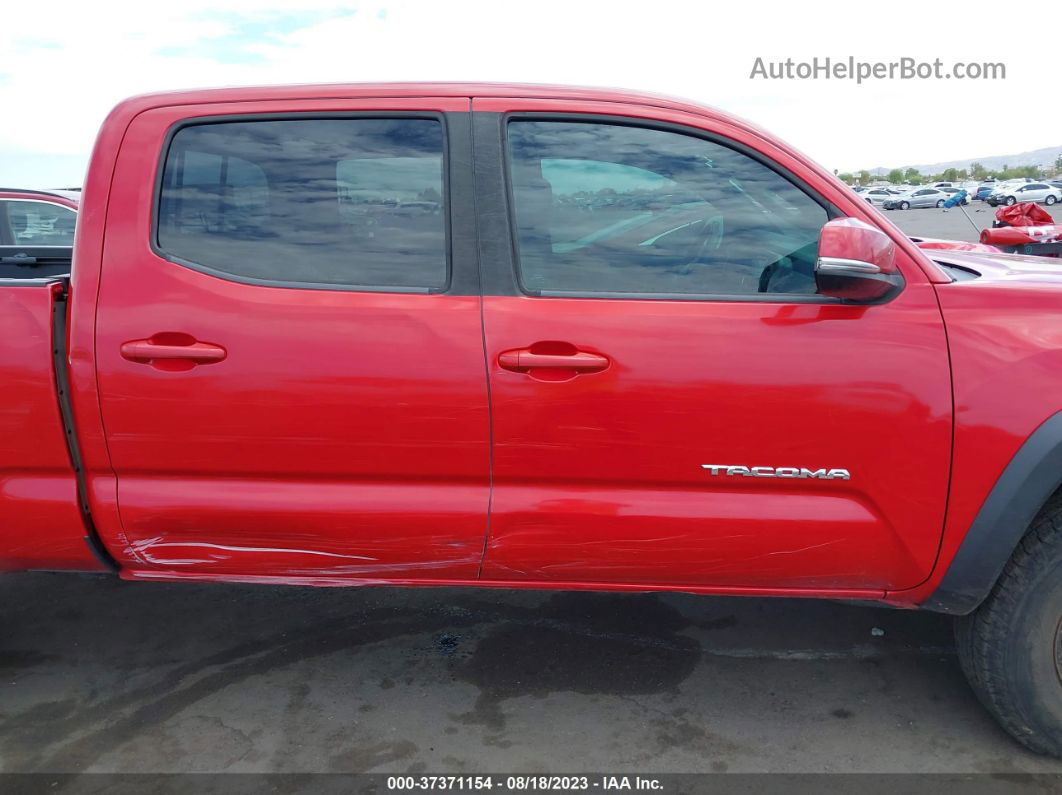 2019 Toyota Tacoma 4wd Sr5/trd Sport Red vin: 3TMDZ5BN1KM057157