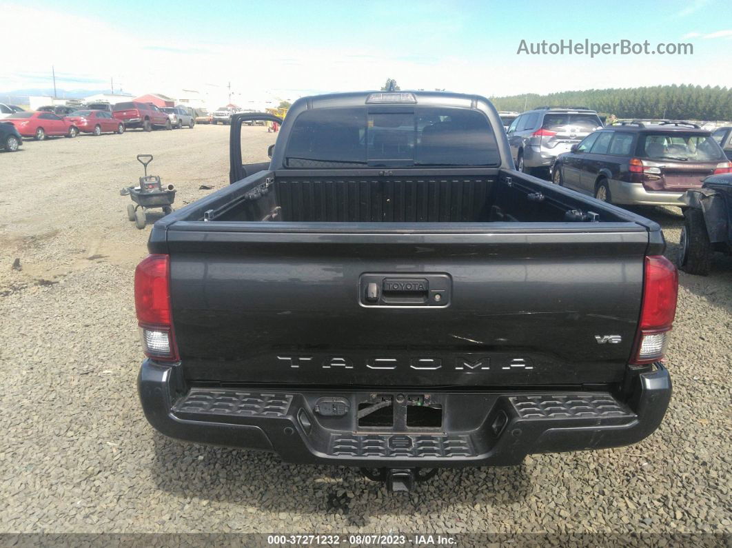 2019 Toyota Tacoma 4wd Sr5/trd Sport Gray vin: 3TMDZ5BN1KM062682