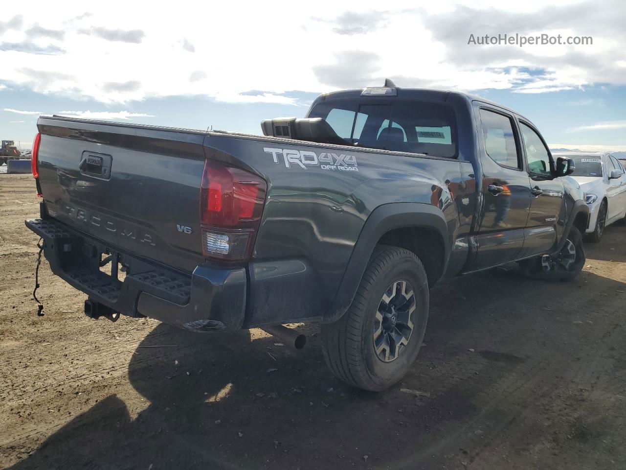 2019 Toyota Tacoma Double Cab Gray vin: 3TMDZ5BN1KM078753