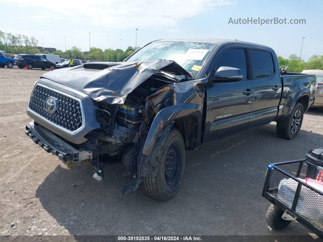 2020 Toyota Tacoma   Gray vin: 3TMDZ5BN1LM083100