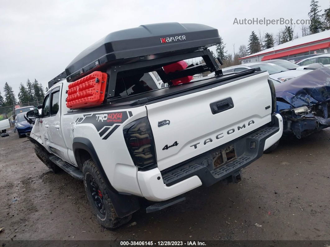 2020 Toyota Tacoma Trd Off-road White vin: 3TMDZ5BN1LM097353